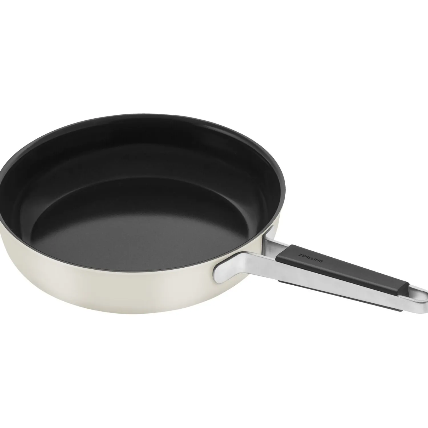 ZWILLING Set de poêles avec poêle de 28cm, poêle de 24cm et spatule en silicone, 3-pcs. Sale