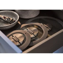 BALLARINI Set de poêles, 6-pcs, Aluminium, Revêtement antiadhésif en céramique Clearance