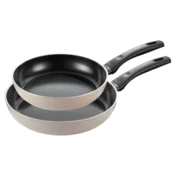 BALLARINI Set de poêles, 2-pcs. /24/28 cm, beige, Aluminium Hot
