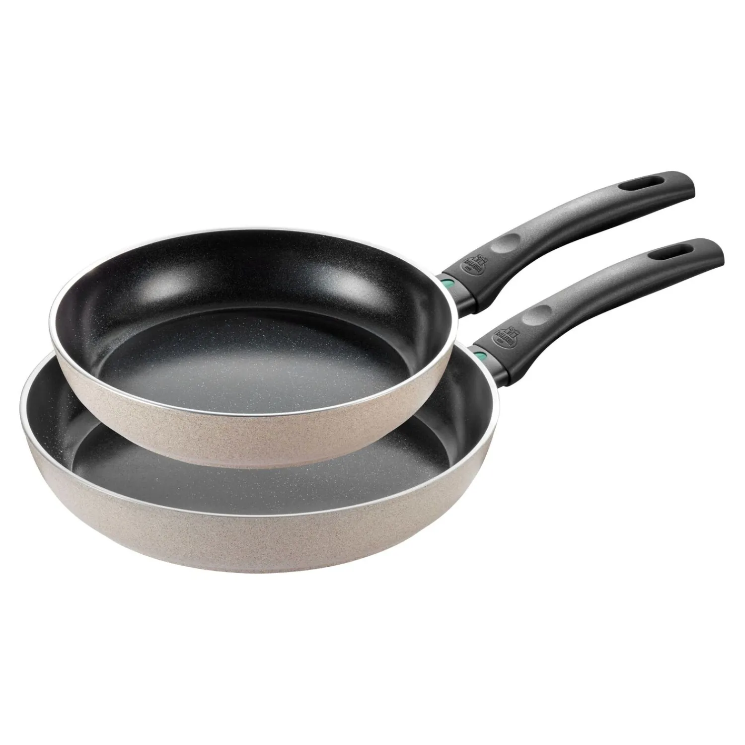 BALLARINI Set de poêles, 2-pcs. /24/28 cm, beige, Aluminium Hot