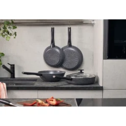 ZWILLING Set de poêles, 2-pcs. /4/28 cm, gris, Aluminium Sale