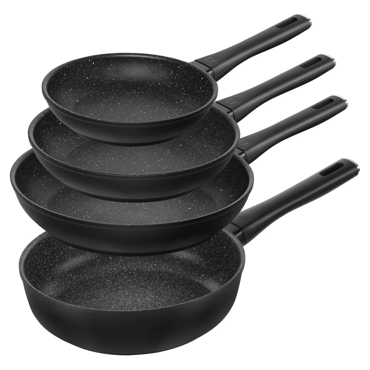 ZWILLING Set de poêles, 4-pcs. /20/24/28 cm, noir mat, Aluminium Online