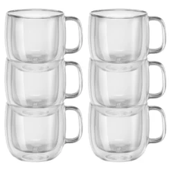 ZWILLING Set de verres à cappuccino, 6 pcs / 450 ml