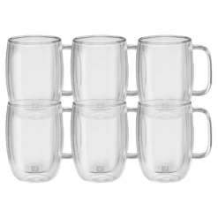 ZWILLING Set de verres à latte, 6 pcs / 450 ml New