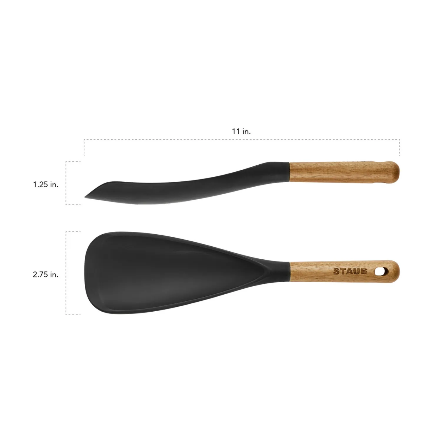 Staub Set d’accessoires de cuisine avec une pince, une cuillère multi-usages et une cuillère à servir, 3-pcs. Best