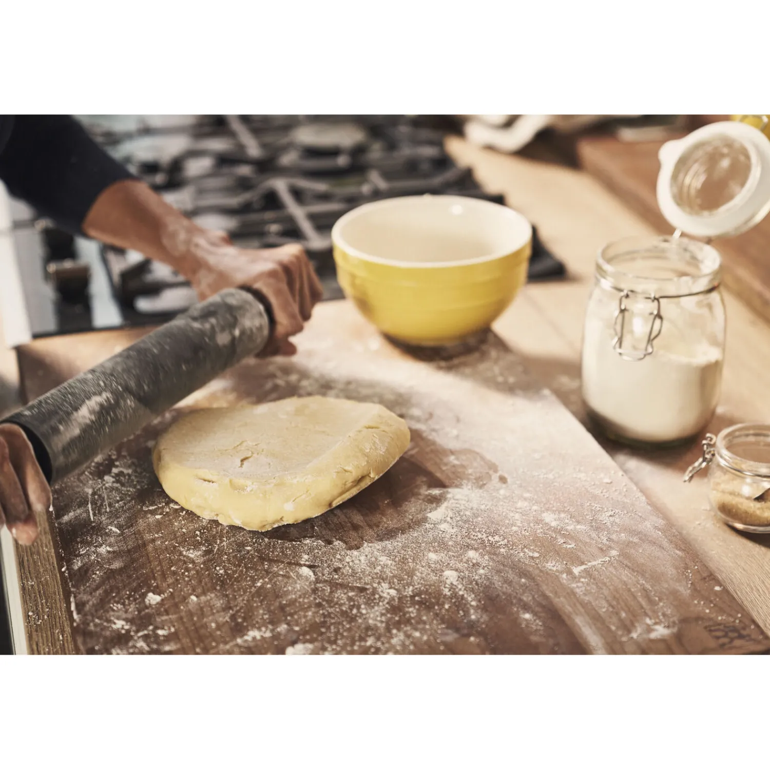 Staub Set d’accessoires de pâtisserie avec une spatule, un rouleau à pâtisserie et un pinceau à pâtisserie, 3-pcs. Discount