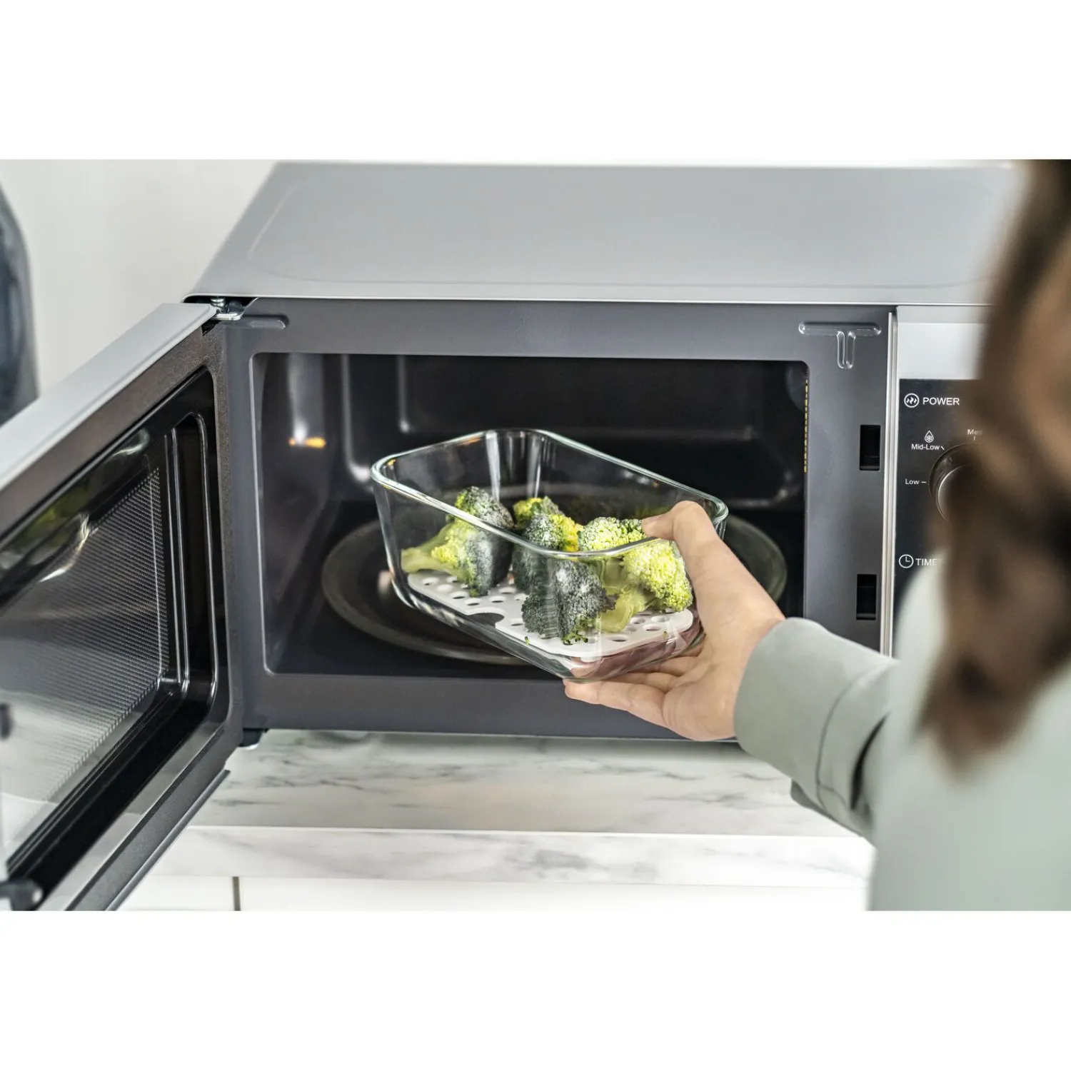 ZWILLING Set d’accessoires sous vide pour boîtes en verre, M/L / 2-pcs Blanc