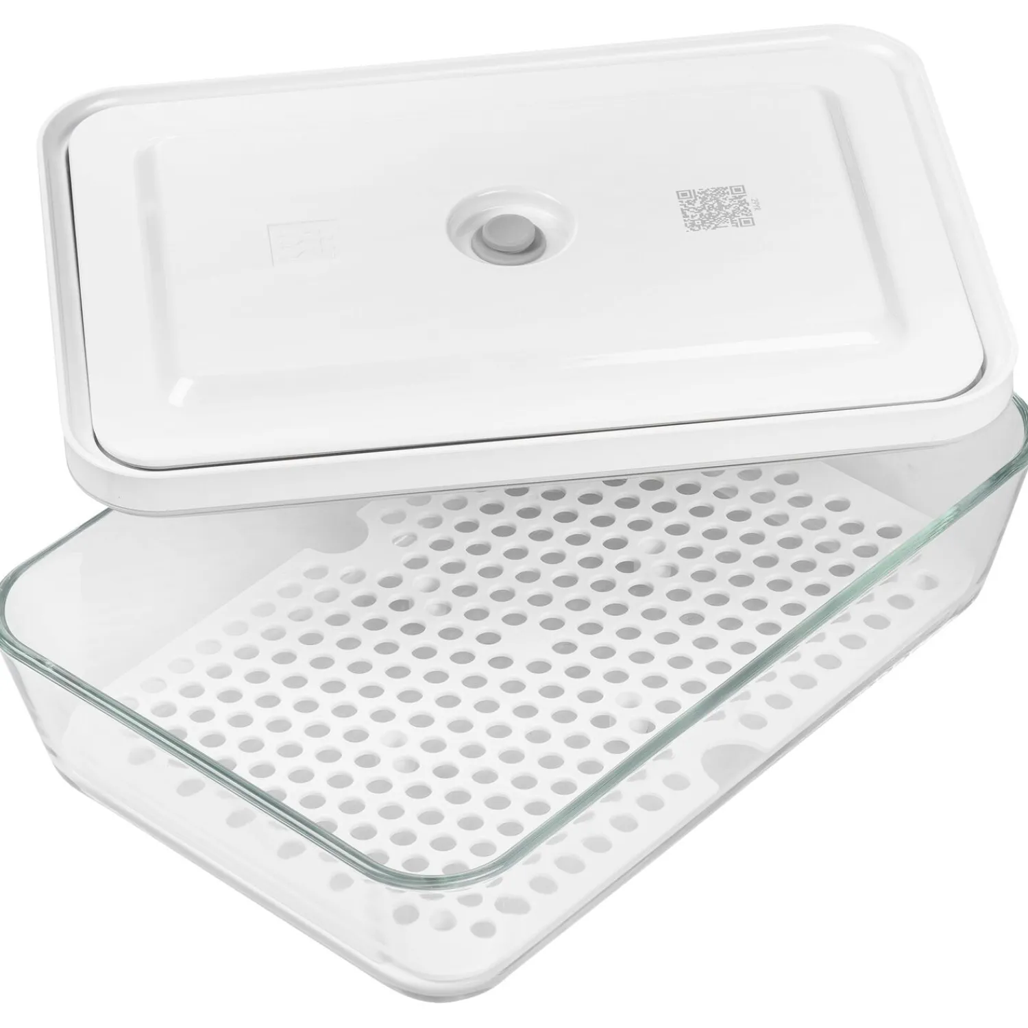 ZWILLING Set d’accessoires sous vide pour boîtes en verre, Boîte à frigo/Plat à gratin / 2-pcs Online