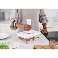ZWILLING Set d’accessoires sous vide pour boîtes en verre, Boîte à frigo/Plat à gratin / 2-pcs Online