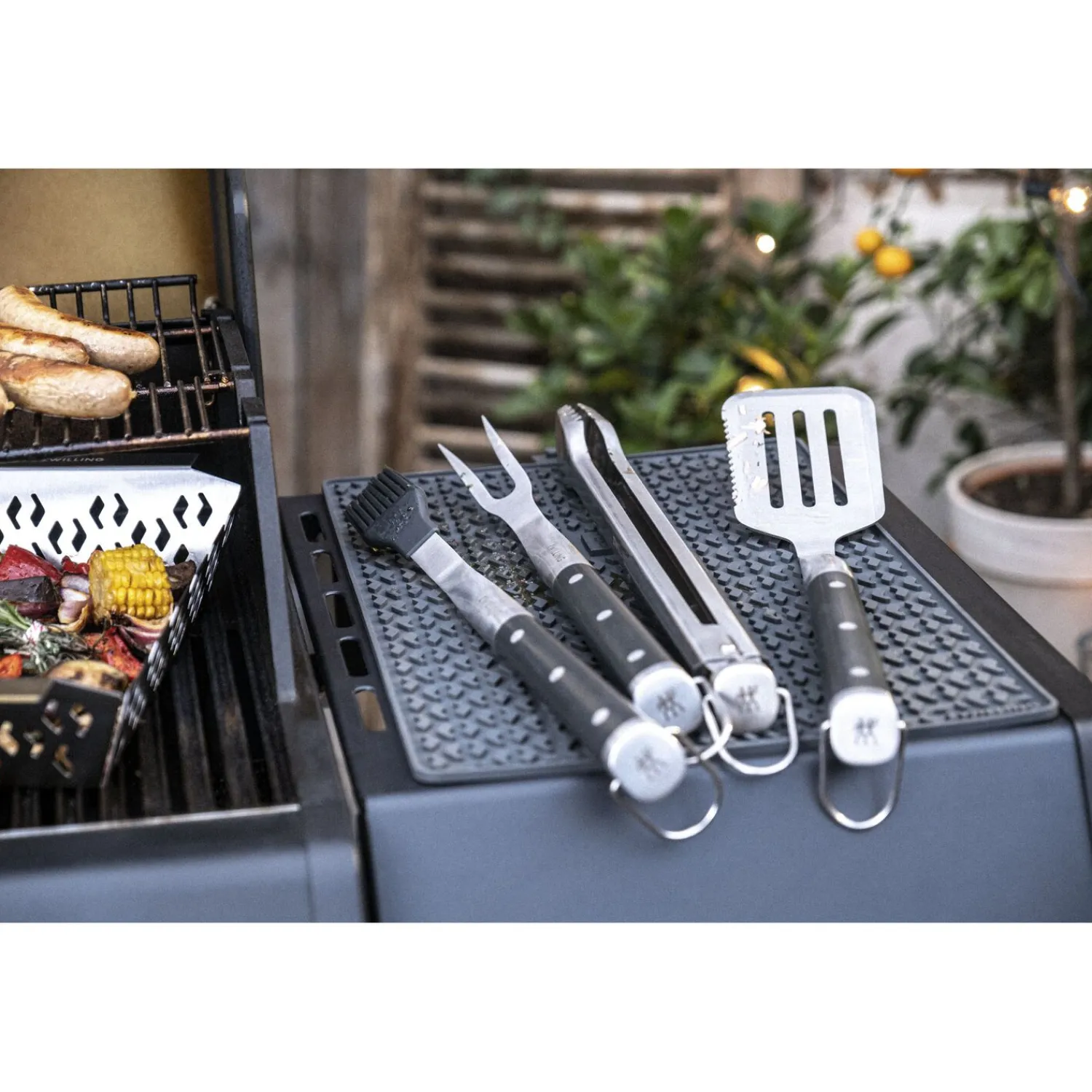 ZWILLING Set d'ustensiles de barbecue, 5-pcs Online