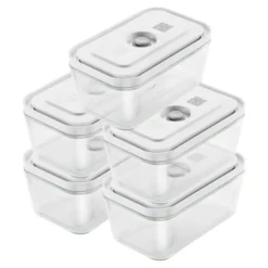 ZWILLING Set vacuum bo&icirc;te, 5-pcs. /M, gris, Verre Discount