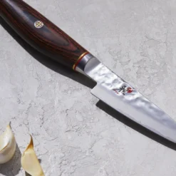 MIYABI Shotoh 9 cm, Brun, Bois de pakka New