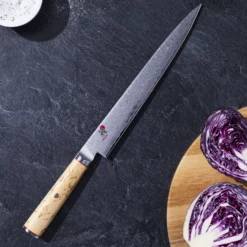 MIYABI Sujihiki 24 cm, Brun, Bouleau Online