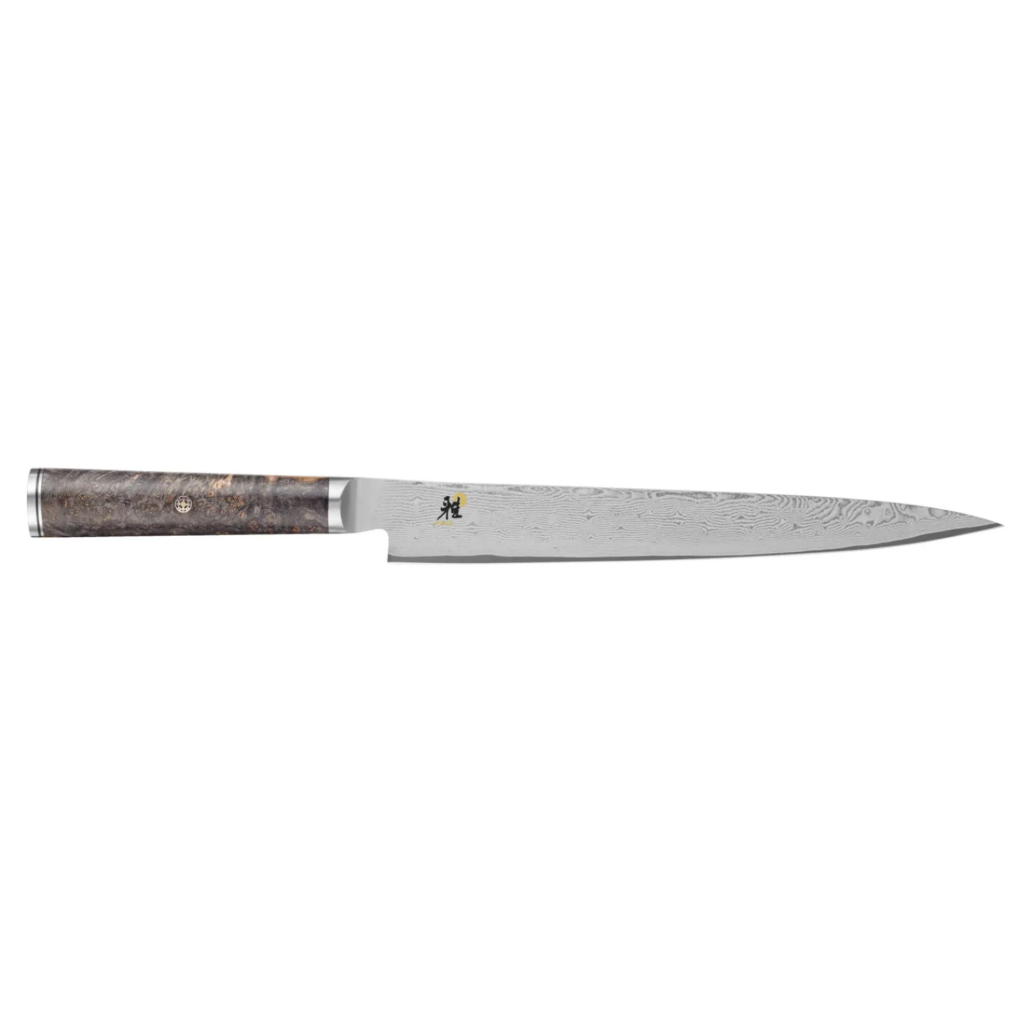 MIYABI Sujihiki 24 cm, Noir brun, érable noir Clearance