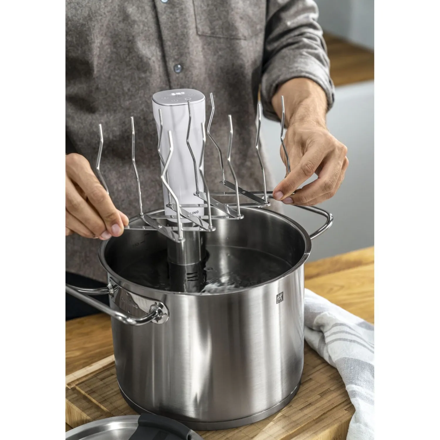 ZWILLING support sous vide, Acier inoxydable New