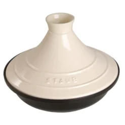 Staub Tajine 20 cm, Fonte, Cream