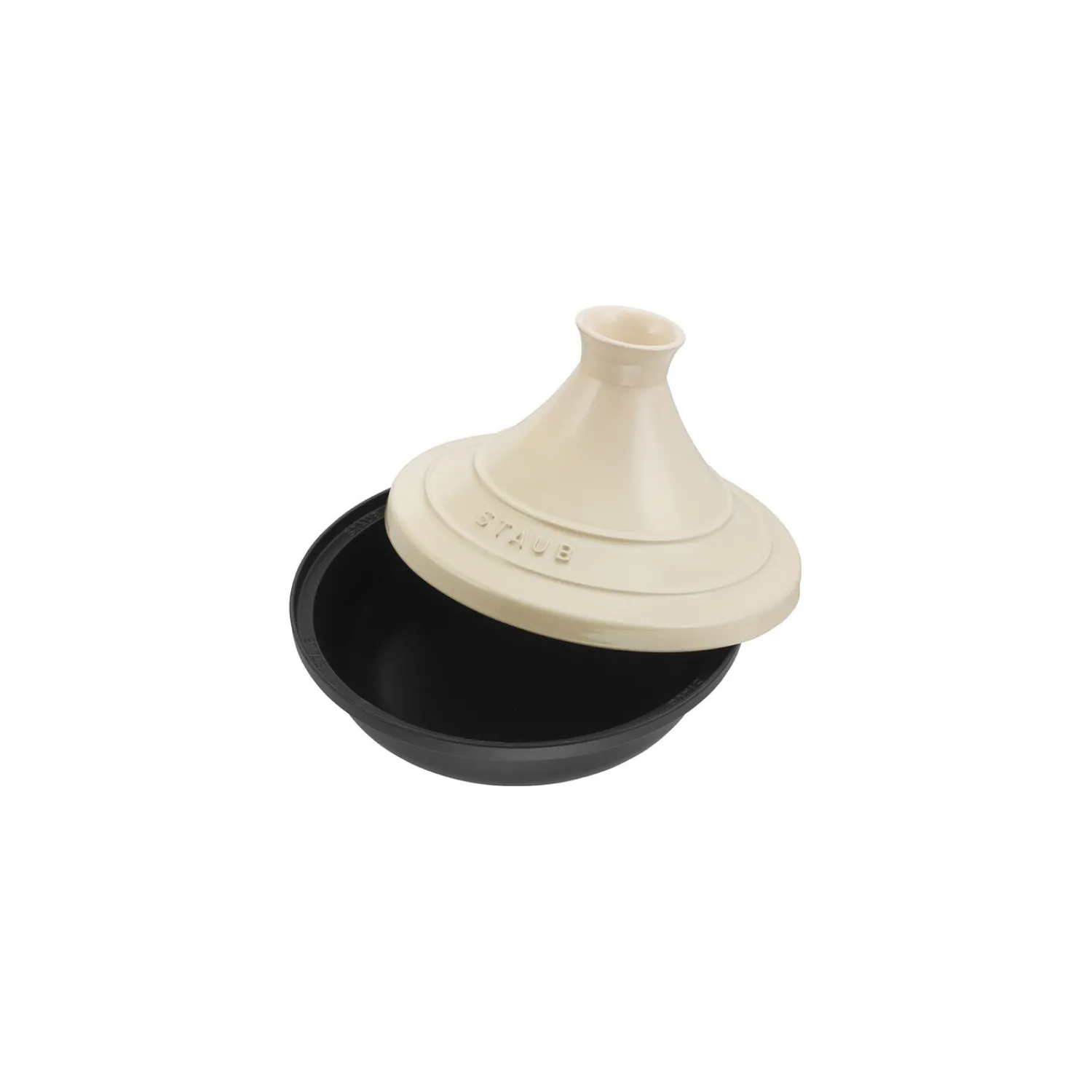 Staub Tajine 20 cm, Fonte, Cream