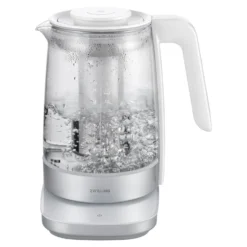 ZWILLING Théière-bouilloire électrique en verre, 1,7 l, Blanc Hot