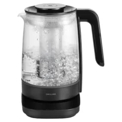 ZWILLING Théière-bouilloire électrique en verre, 1,7 l, Noir mat Online