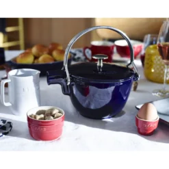 Staub Théière 16 cm, Bleu intense Online