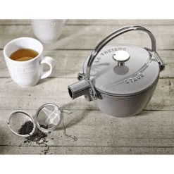 Staub Théière 16 cm, Gris graphite Clearance
