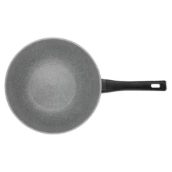 ZWILLING Wok, 28 cm, Aluminium, Revêtement antiadhésif en céramique renforcée en titane