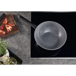 ZWILLING Wok, 28 cm, Aluminium, Revêtement antiadhésif en céramique renforcée en titane
