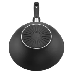 BALLARINI Wok, 28 cm, Aluminium, Revêtement antiadhésif en céramique New