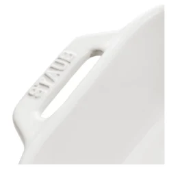 Staub 14 x 11 cm, Assiette chaude, Blanc Outlet