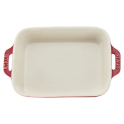 Staub 34 x 24 cm, Assiette chaude, Cerise Hot