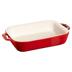 Staub 20 x 16 cm, Assiette chaude, Cerise New