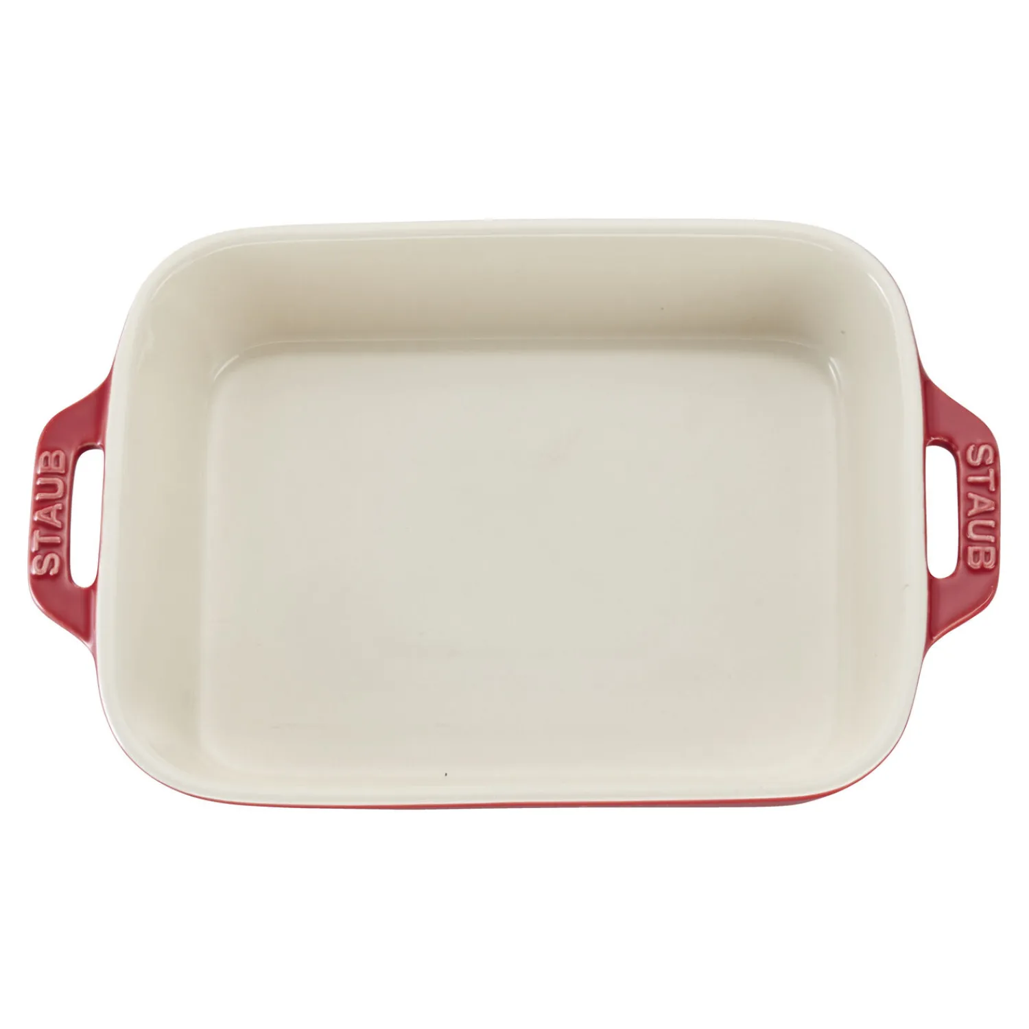 Staub 20 x 16 cm, Assiette chaude, Cerise New