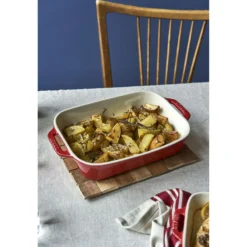 Staub 20 x 16 cm, Assiette chaude, Cerise New