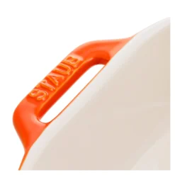 Staub 14 x 11 cm, Assiette chaude, Orange Discount