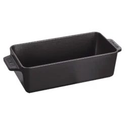 Staub 23 x 12 cm, Moule à cake, Noir mat Online