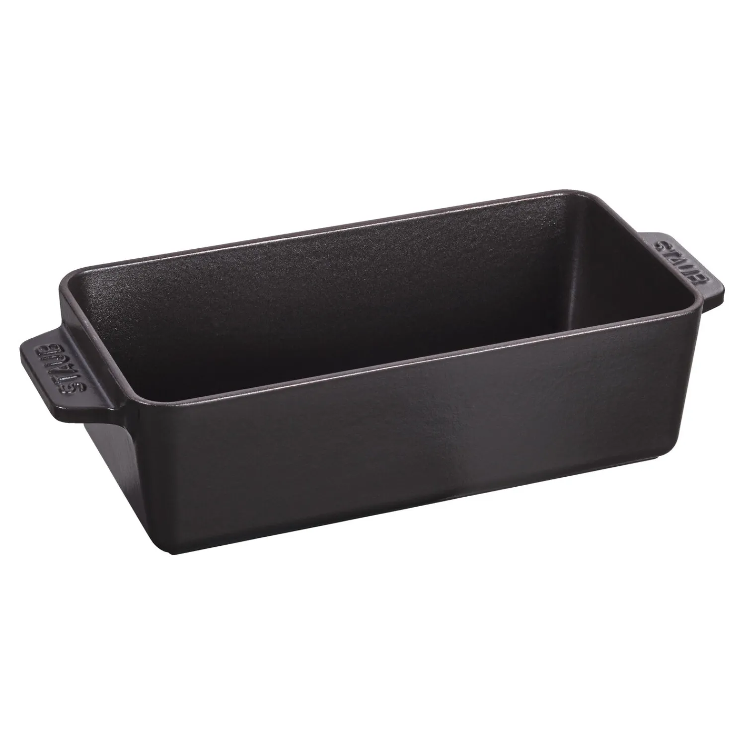 Staub 23 x 12 cm, Moule à cake, Noir mat Online