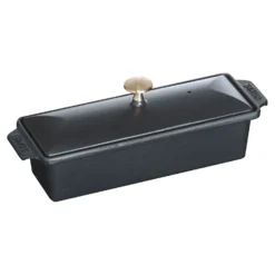 Staub 30 x 11 cm, Terrine, Noir mat Clearance